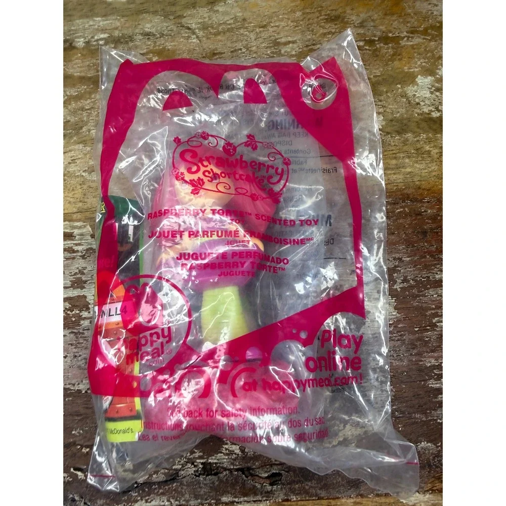 McDonald's Strawberry Shortcake Happy Meal Toys Lot of 3 Collectible Dolls NEW